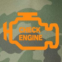 Check Engine Light Legacy Tie Dye Trucker Hat