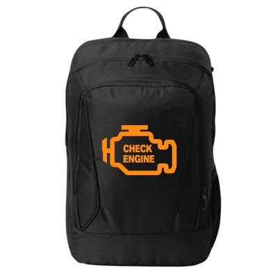 Check Engine Light City Backpack