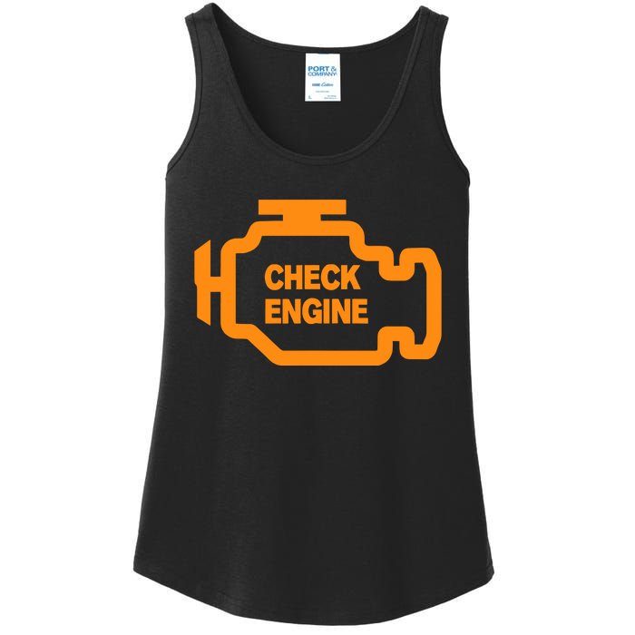 Check Engine Light Ladies Essential Tank