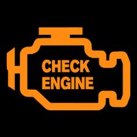 Check Engine Light 16 in Basic Backpack