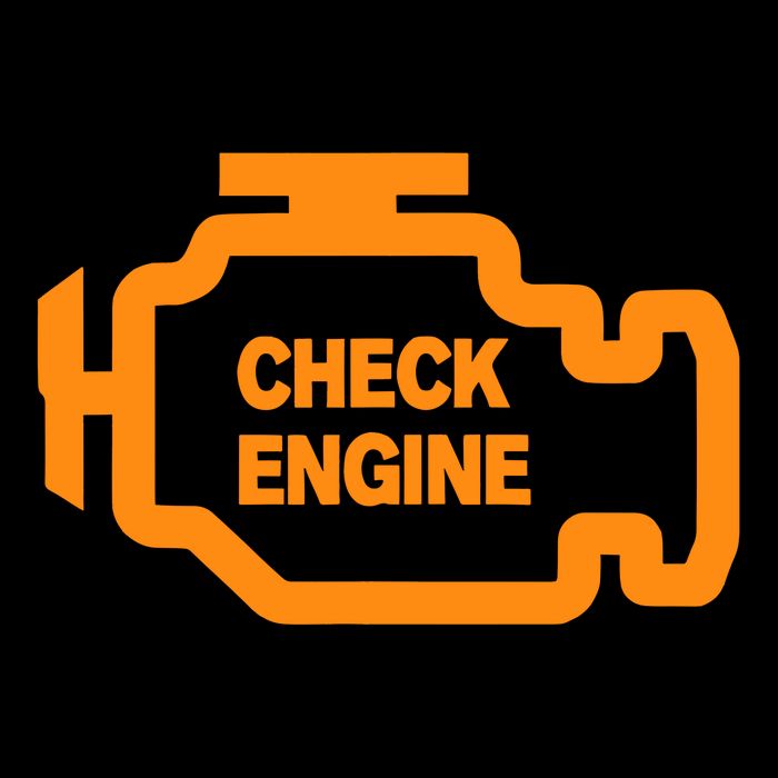 Check Engine Light 16 in Basic Backpack