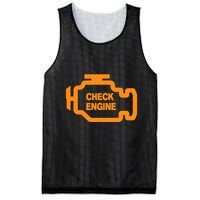 Check Engine Light Mesh Reversible Basketball Jersey Tank