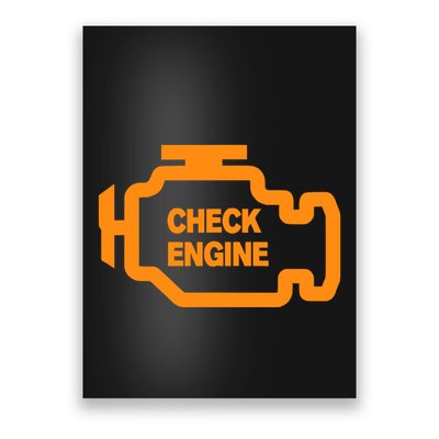 Check Engine Light Poster