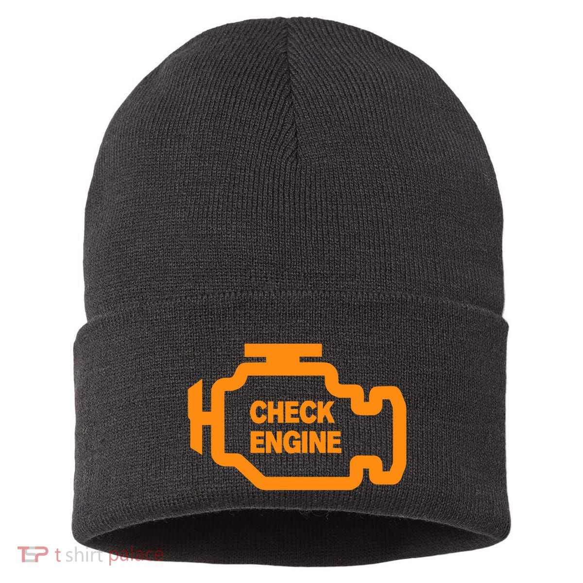 Check Engine Light Sustainable Knit Beanie