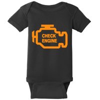 Check Engine Light Baby Bodysuit
