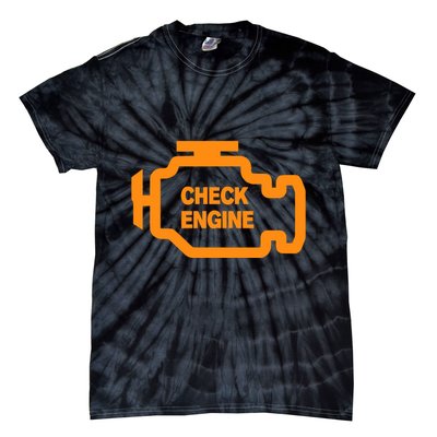 Check Engine Light Tie-Dye T-Shirt