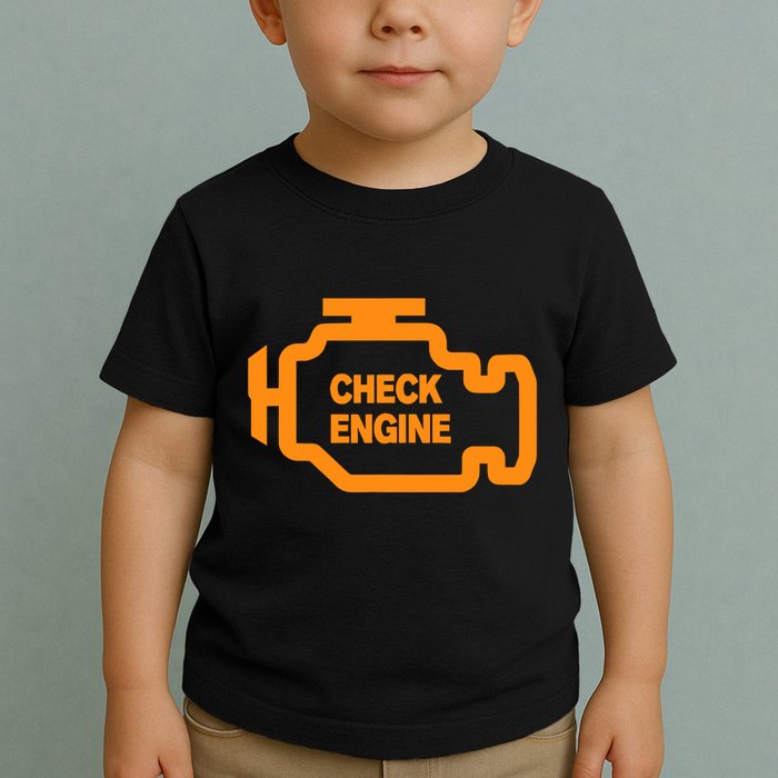 Check Engine Light Toddler T-Shirt