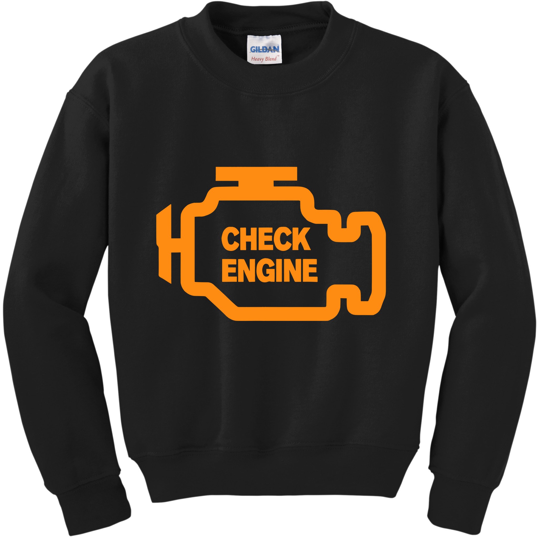 Check Engine Light Kids Sweatshirt