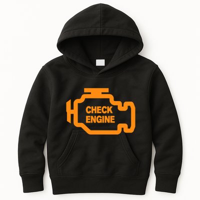 Check Engine Light Kids Hoodie