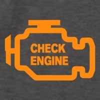 Check Engine Light Vector Backpack