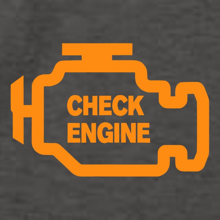 Check Engine Light Vector Backpack