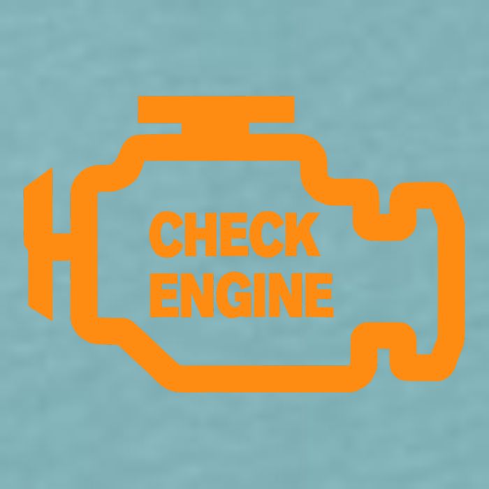 Check Engine Light Sueded Cloud Jersey T-Shirt