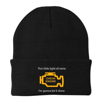 Check Engine Light This Little Light Of Mine Beanie