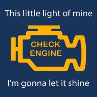 Check Engine Light This Little Light Of Mine Infant Baby Jersey Bodysuit
