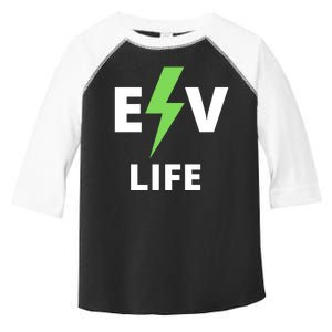 Cool EV Life Electric Vehicle, EVs, Funny Electric Vehicle Toddler Fine Jersey T-Shirt