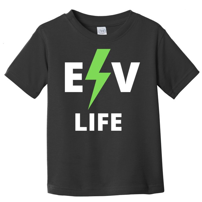 Cool EV Life Electric Vehicle, EVs, Funny Electric Vehicle Toddler T-Shirt