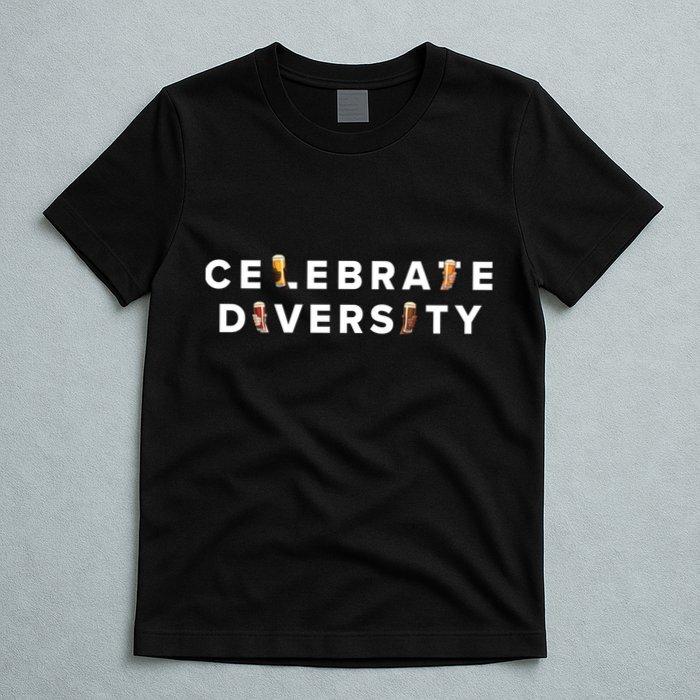 Celebrate Diversity Beer T-Shirt
