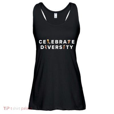 Celebrate Diversity Beer Ladies Essential Flowy Tank
