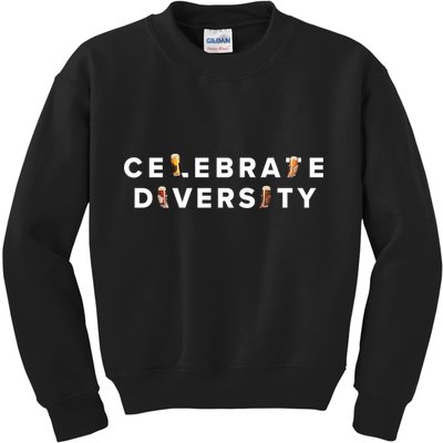 Celebrate Diversity Beer Kids Sweatshirt