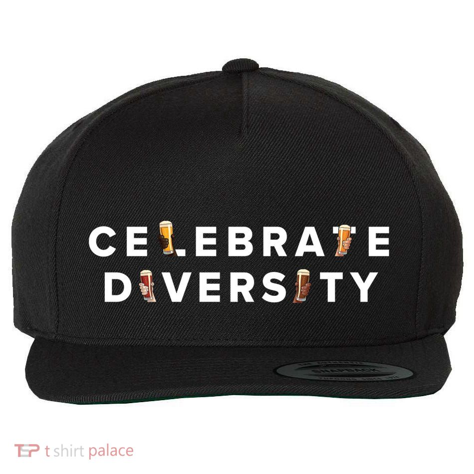 Celebrate Diversity Beer Wool Snapback Cap