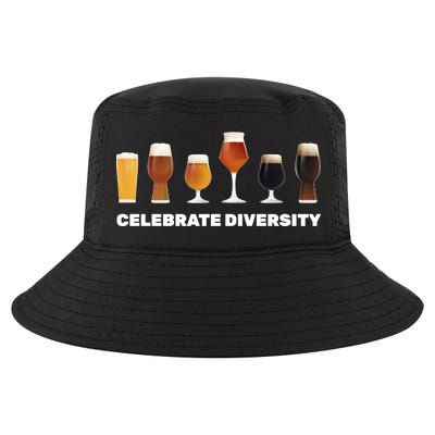 Celebrate Diversity beer Funny Cool Comfort Performance Bucket Hat