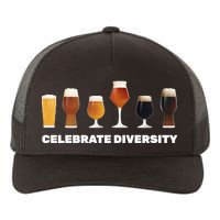 Celebrate Diversity beer Funny Yupoong Adult 5-Panel Trucker Hat