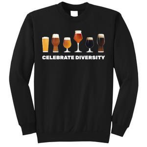 Celebrate Diversity beer Funny Sweatshirt