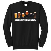 Celebrate Diversity beer Funny Sweatshirt