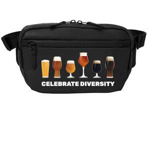 Celebrate Diversity beer Funny Crossbody Pack