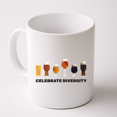 Celebrate Diversity beer Funny Coffee Mug