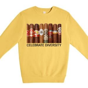 Celebrate Diversity Cigars Premium Crewneck Sweatshirt