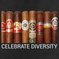 Celebrate Diversity Cigars 7 Panel Mesh Trucker Snapback Hat