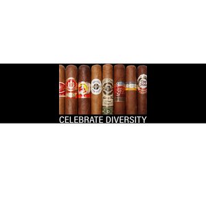 Celebrate Diversity Cigars Bumper Sticker