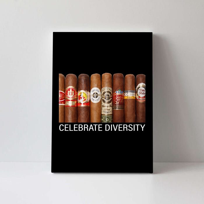 Celebrate Diversity Cigars Canvas