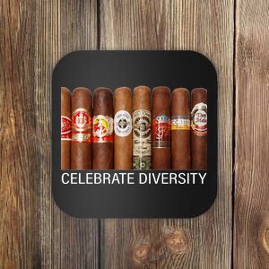 Celebrate Diversity Cigars Coaster