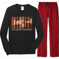 Celebrate Diversity Cigars Long Sleeve Pajama Set