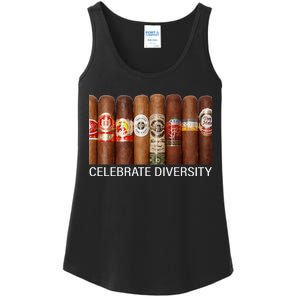 Celebrate Diversity Cigars Ladies Essential Tank