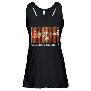 Celebrate Diversity Cigars Ladies Essential Flowy Tank