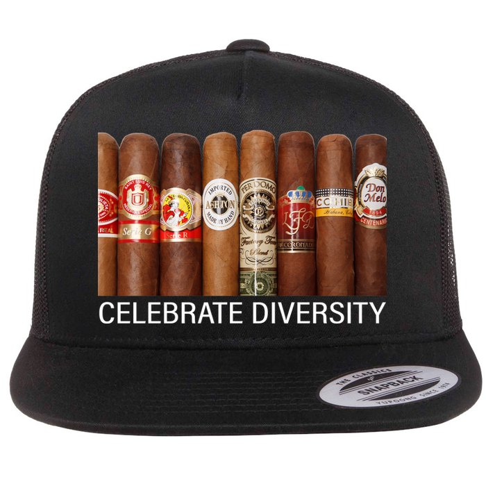 Celebrate Diversity Cigars Flatbill Hat