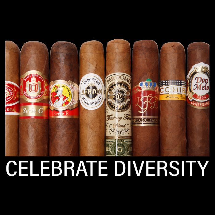 Celebrate Diversity Cigars Flatbill Hat