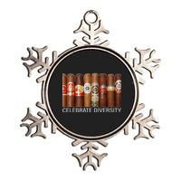 Celebrate Diversity Cigars Metallic Star Ornament