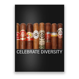 Celebrate Diversity Cigars Poster