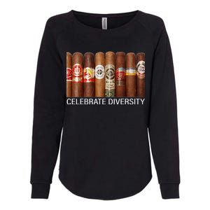 Celebrate Diversity Cigars Womens California Wash Sweatshirt