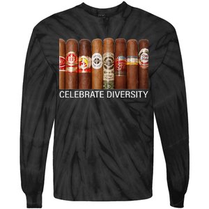 Celebrate Diversity Cigars Tie-Dye Long Sleeve Shirt