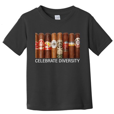 Celebrate Diversity Cigars Toddler T-Shirt