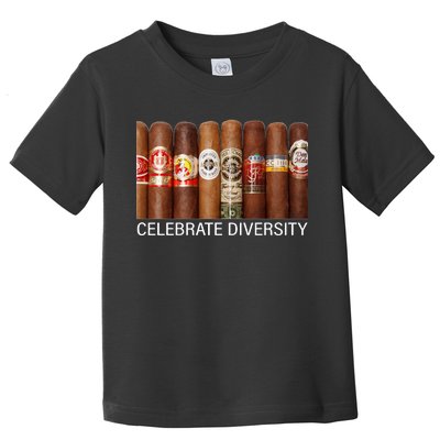 Celebrate Diversity Cigars Toddler T-Shirt