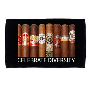 Celebrate Diversity Cigars Microfiber Hand Towel