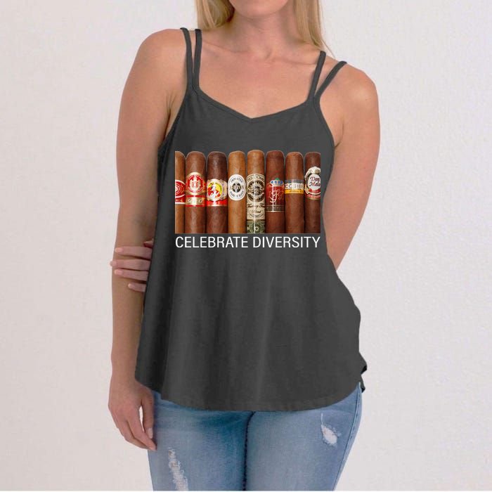 Celebrate Diversity Cigars Women's Strappy Tank