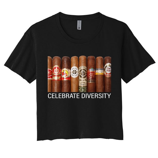 Celebrate Diversity Cigars Crop Top