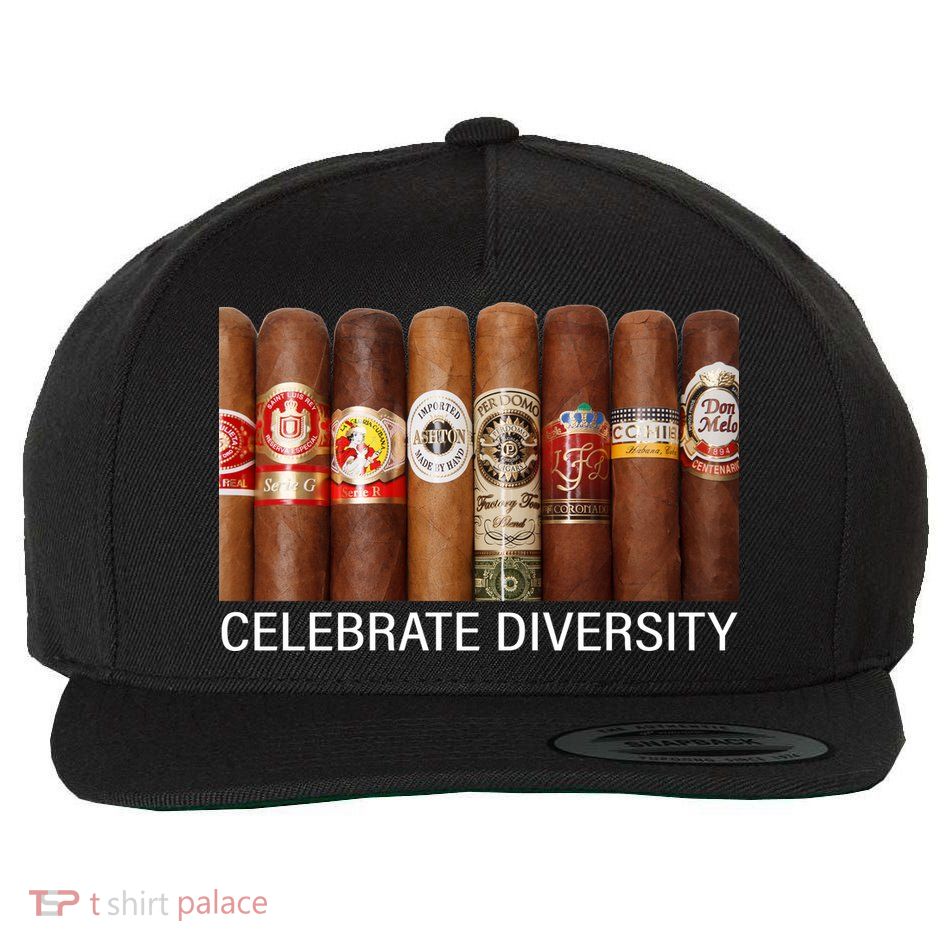 Celebrate Diversity Cigars Wool Snapback Cap